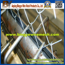 Galvanized Diamond Mesh Cheap Removable Chain Link Fence